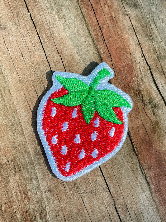Urban Clay - STRAWBERRY IRON ON PATCH || CAR PATCH